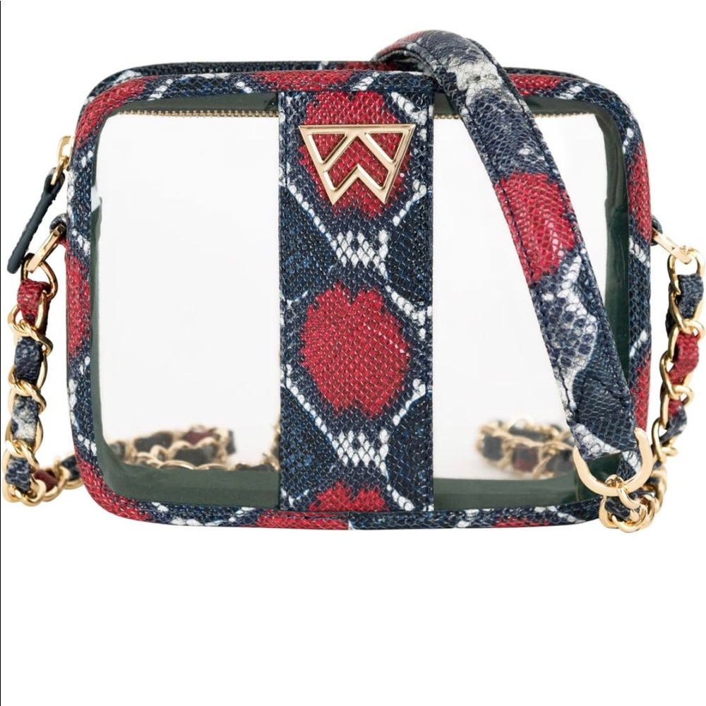 Clear Mingle Mingle Mini Crossbody Bag